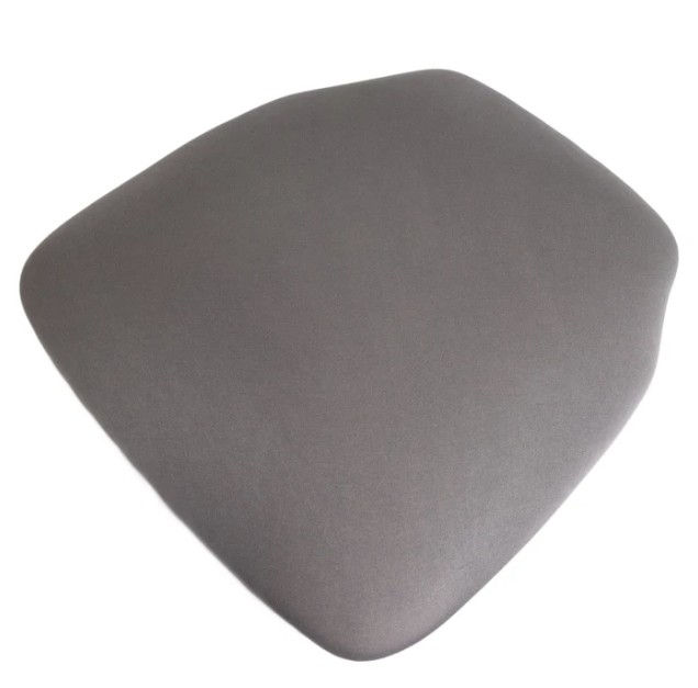 Thumbnail: Gray cushioned chair seat