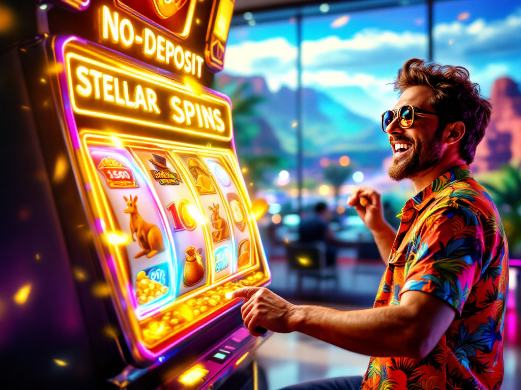 Stellar Spins casino game lobby interface