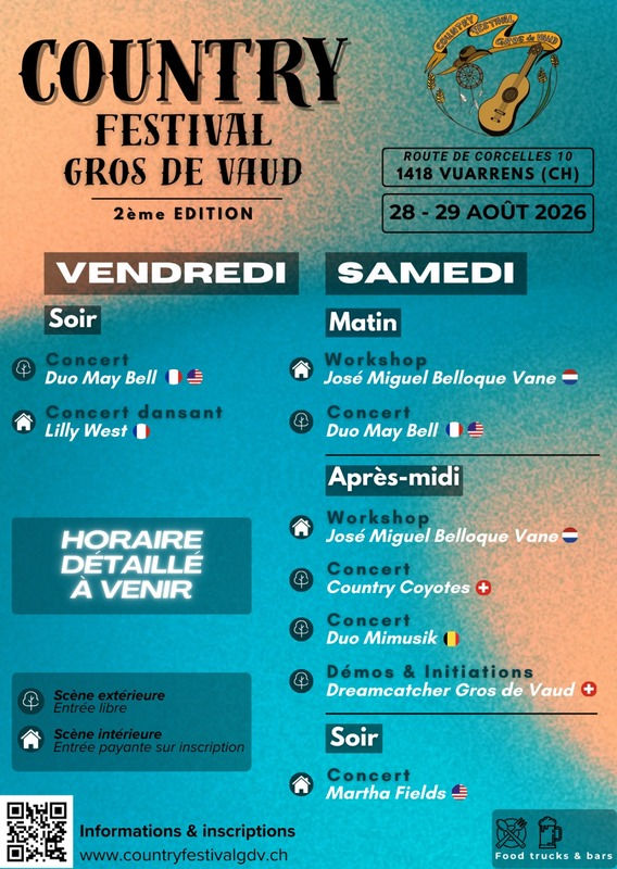 Coountry festival Gos de Vaud - 2ème edition