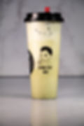 macha cheese tea