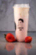 strawberry cheese tea