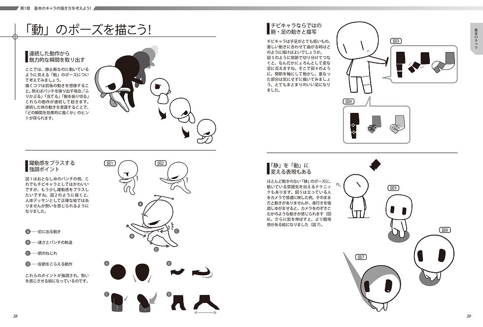 Thumbnail: Super Deformed Pose Collection: Chibi Characters