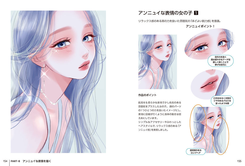Thumbnail: Drawing Girls' Expressions: Gestures, Poses, Emotions