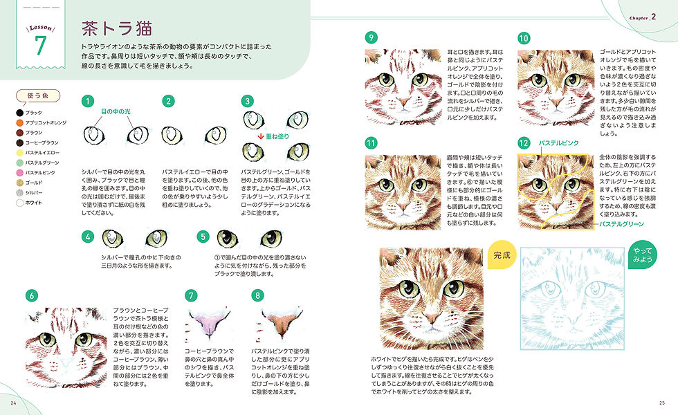 Thumbnail: Realistic Pen Drawing Lesson Book: Animals