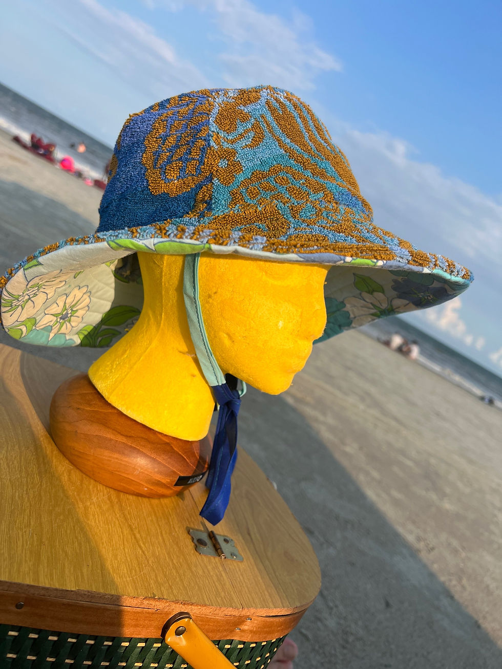 Thumbnail: Terrycloth Bucket Hat - High Tide
