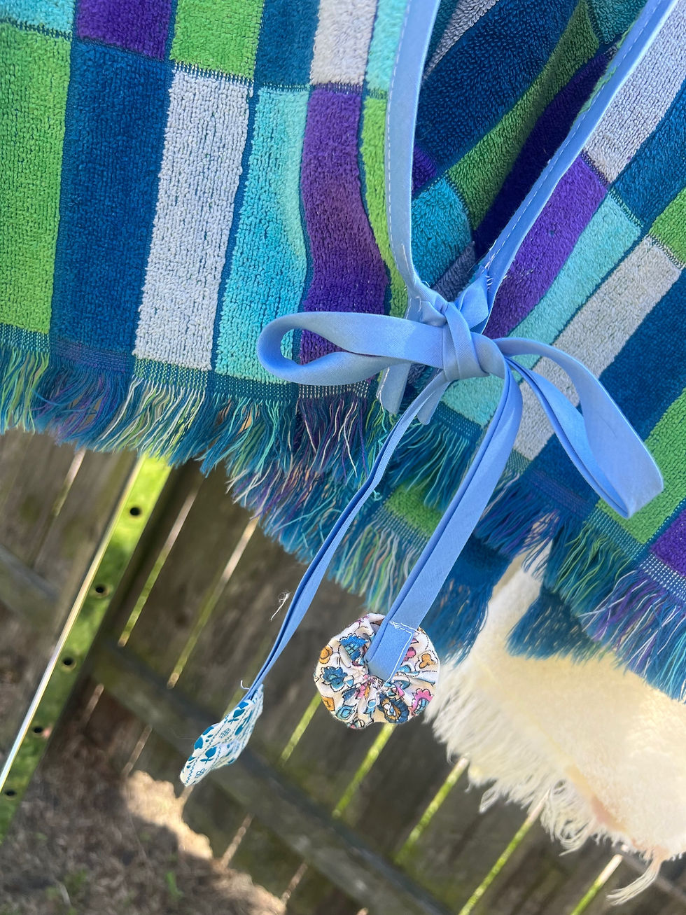 Thumbnail: Terrycloth Towel Jacket - True Blue