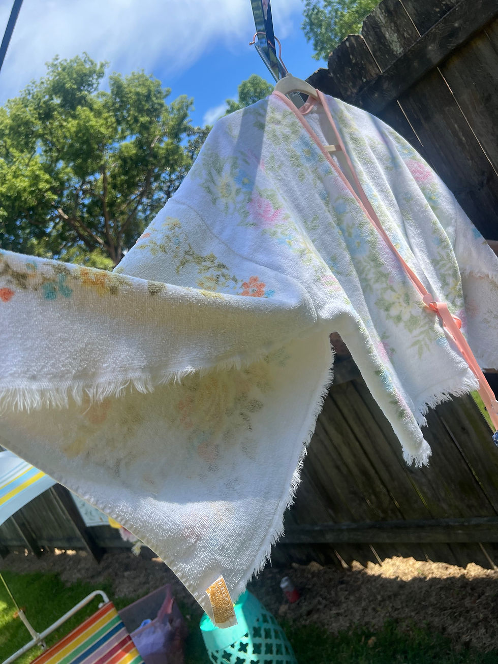 Thumbnail: Terrycloth Towel Jacket - Whimsy