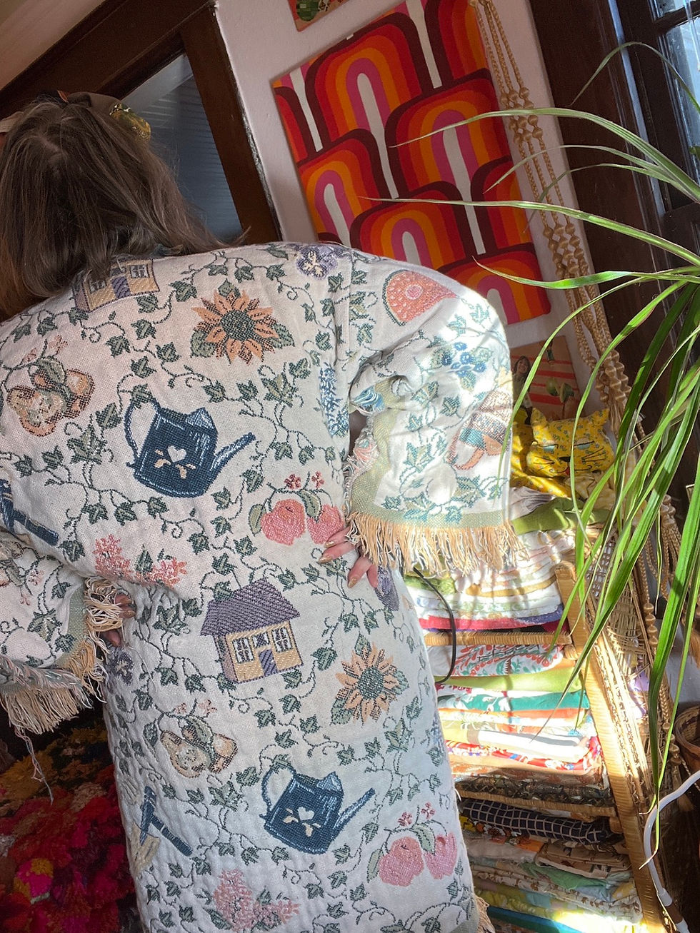 Thumbnail: Blanket Jacket - In The Garden
