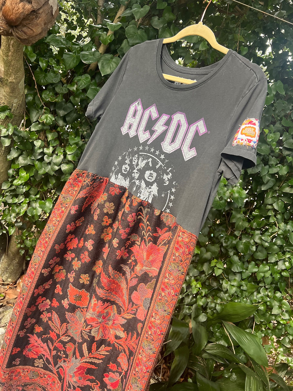 Thumbnail: T-shirt Dress - AC/DC