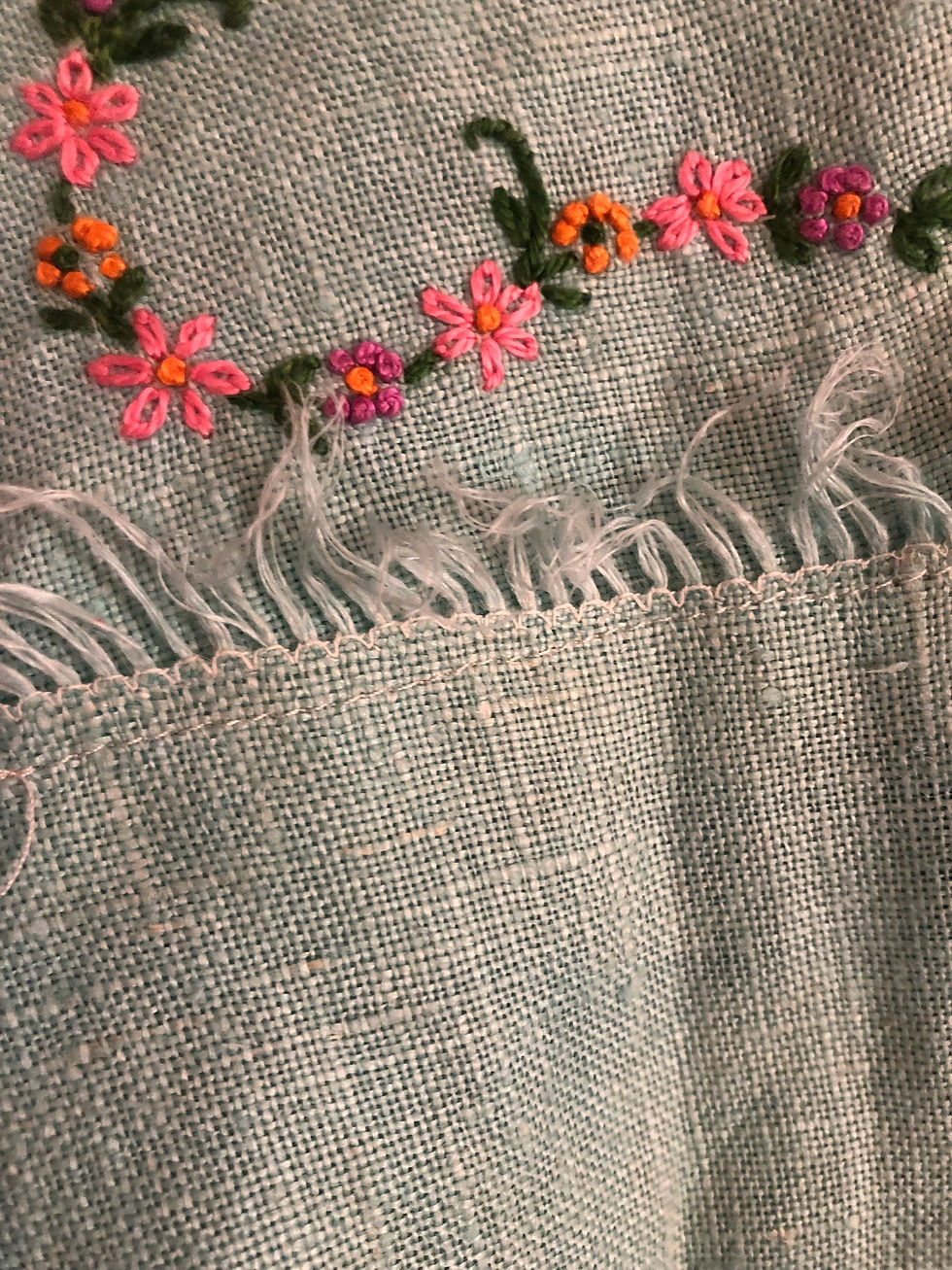 Thumbnail: Embroidered Lady - Napkin Tee