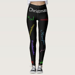 Christmas Around the World Leggings