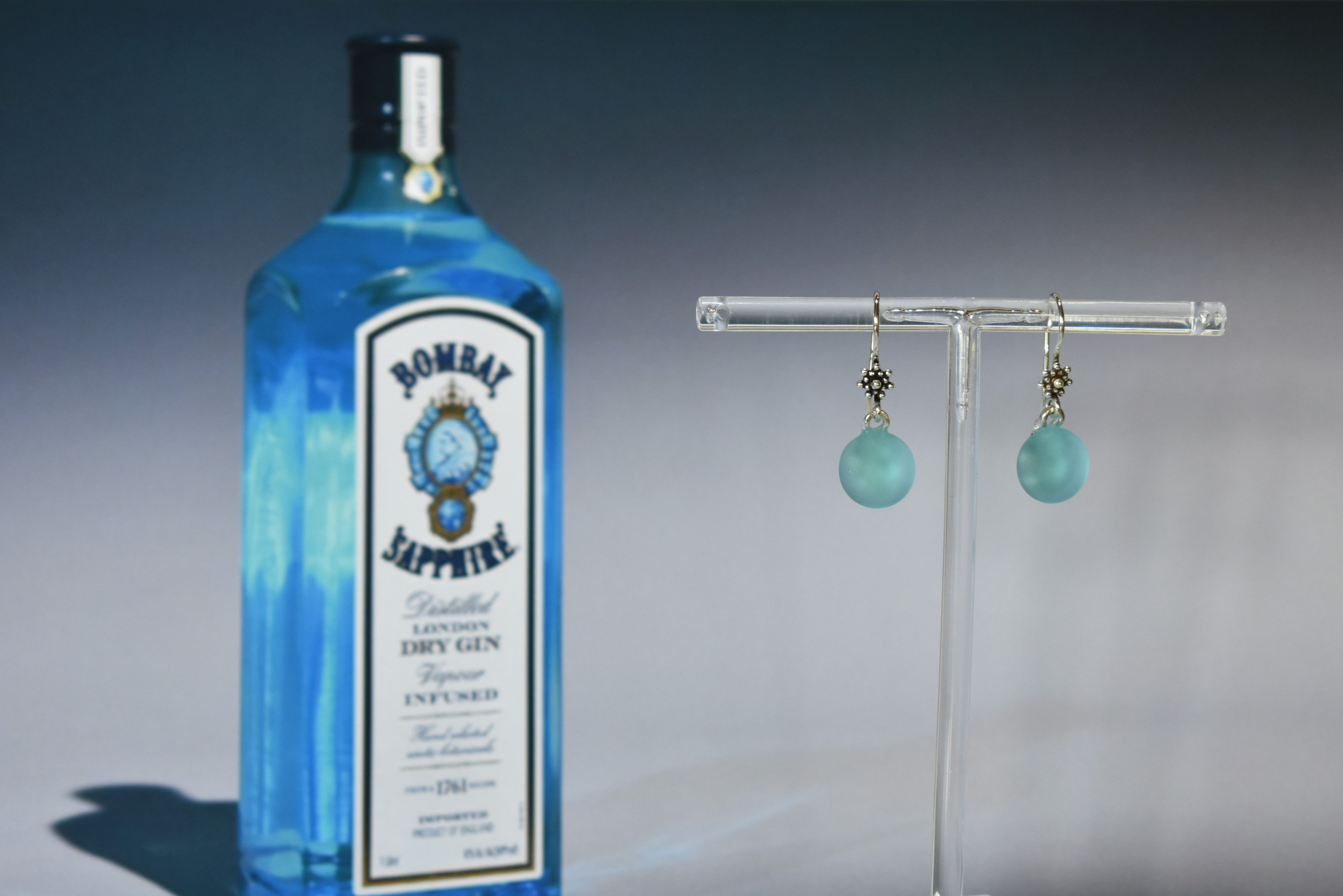 925 antiqued silver flower detail hook earrings - gin