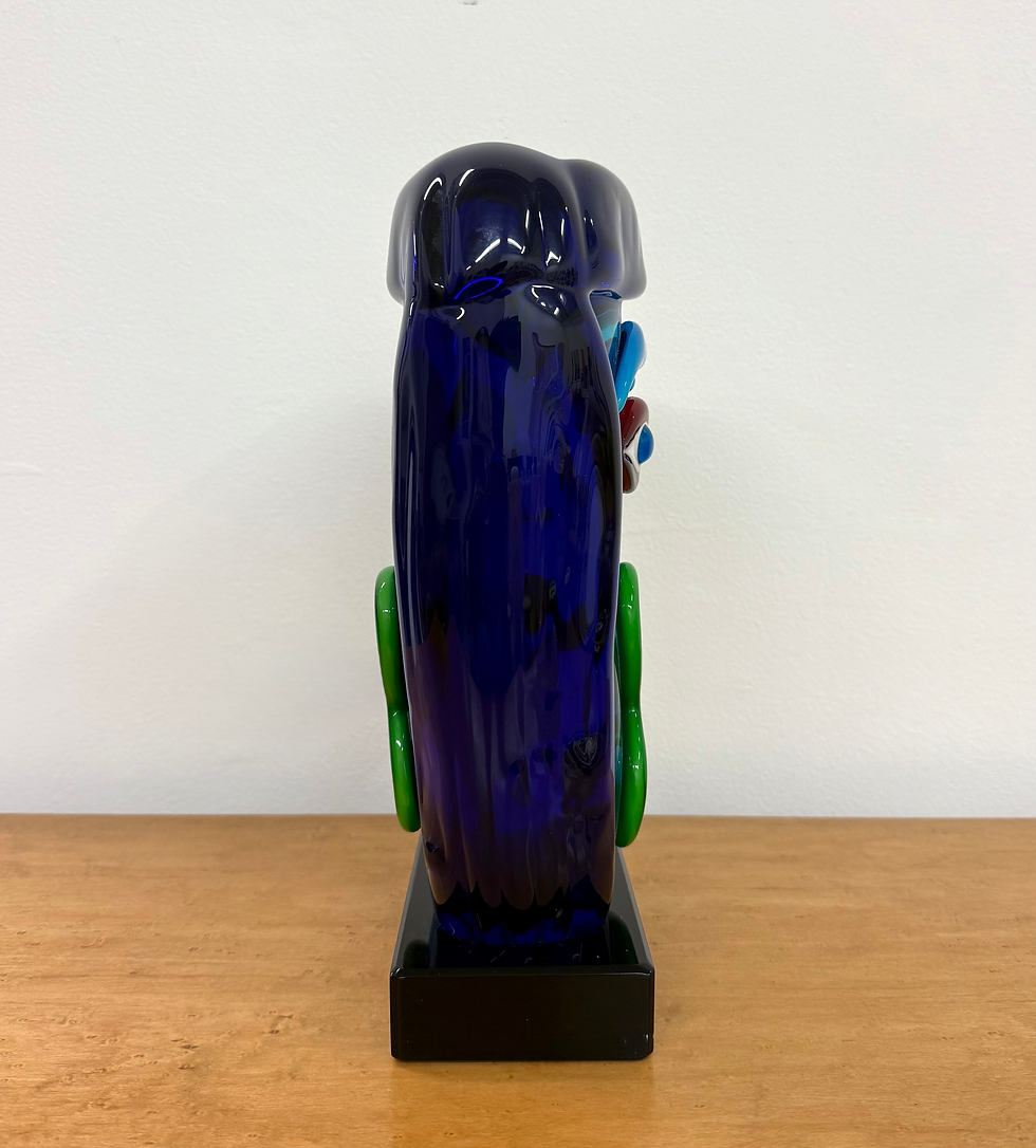 Thumbnail: Vintage Murano Art Glass Face Sculpture