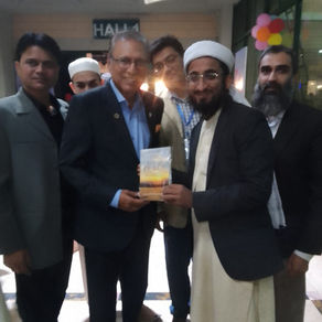 December 2024 - Pakistan’s ex-President Arif Alvi visited the CPS stall