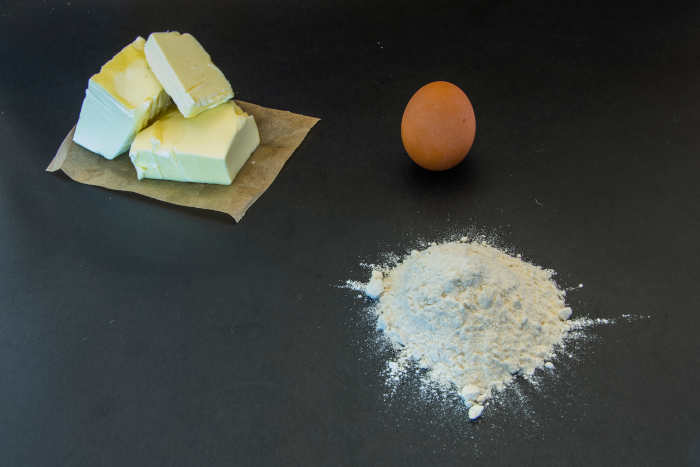 Arranged Food and Objects