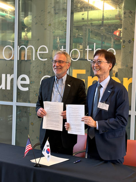 Official partnership betwwen UNIST and NREL for sustainability