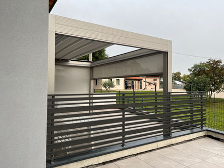 Pergola Gibus Atelier Tendaggi Zanrosso jeans Quadra MED Schio Vicenza Tende da sole Ecobonus 