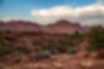 The entire .3 mile hike to Sunset Point is filled with breath taking views of Capitol Reef National Park in Utah