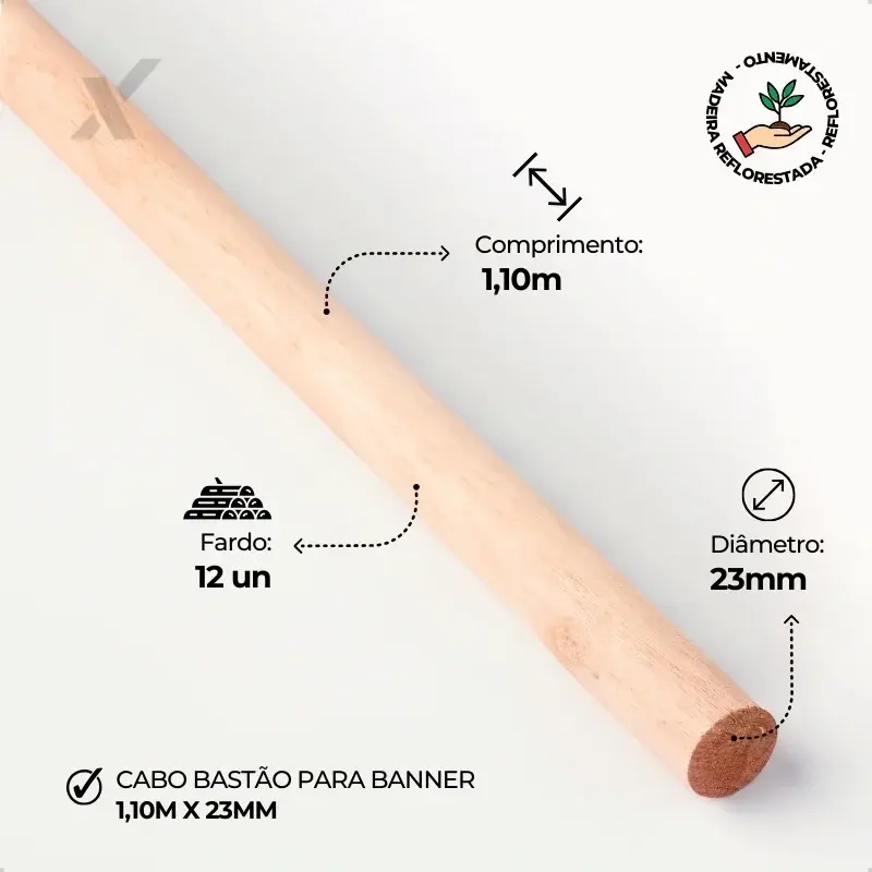 Miniatura: Bastão de Madeira