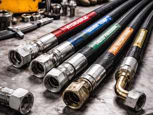 Como escolher a mangueira hidráulica correta para cada aplicação.