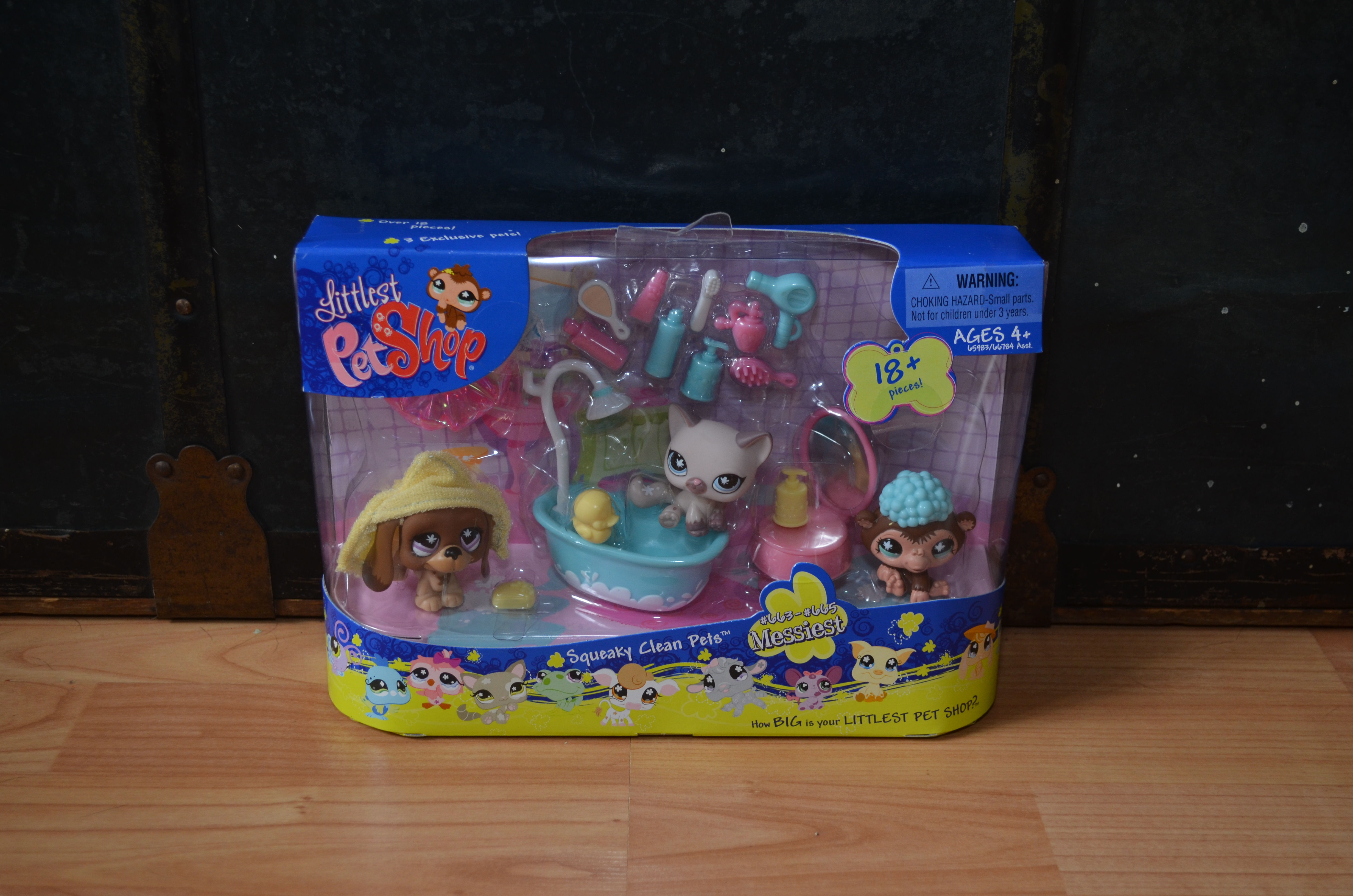 Authentic LPS Squeaky Clean Pets #663 #664 #665 NEW