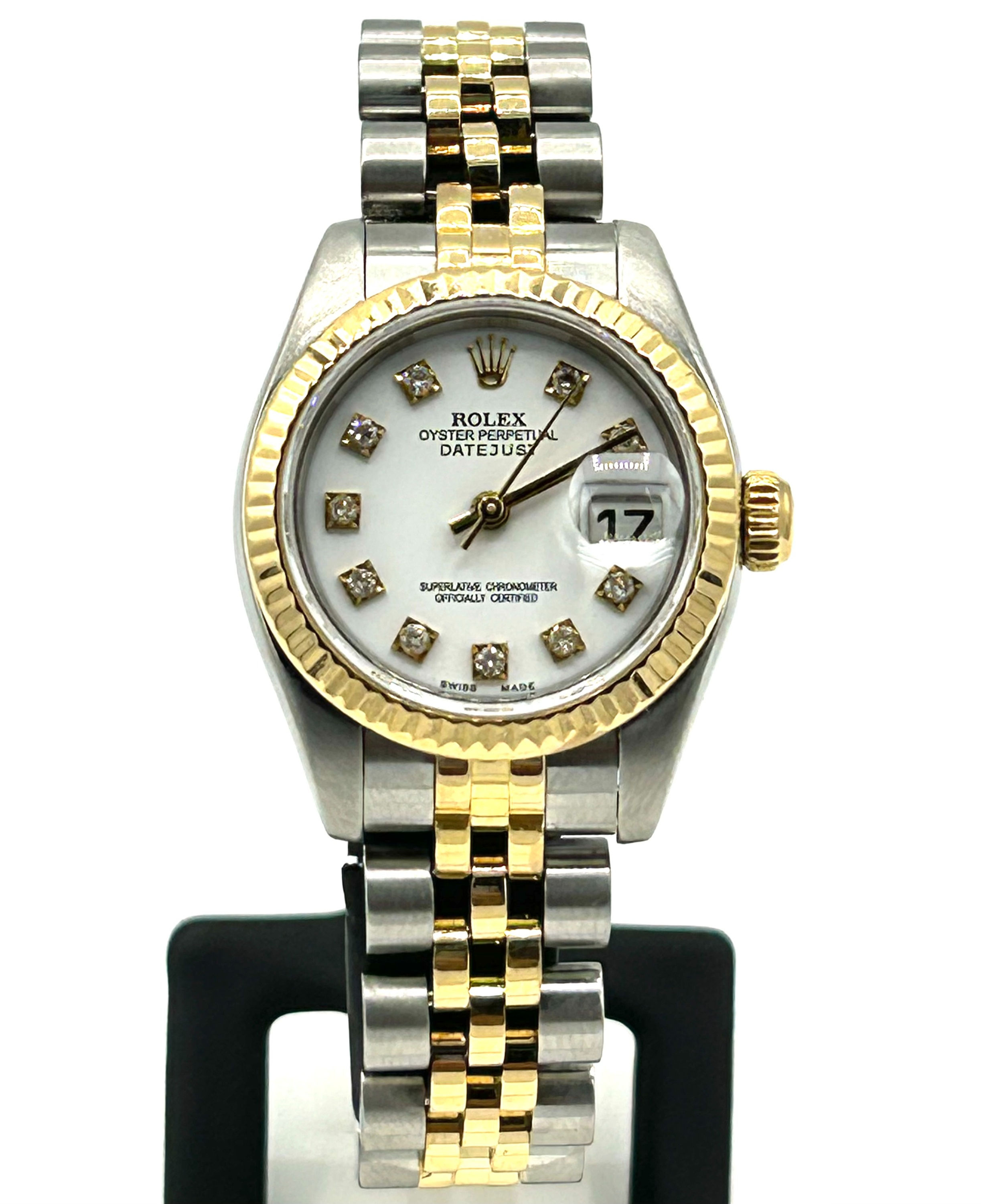 Ladies Two Tone Pre-Owned Rolex Watch