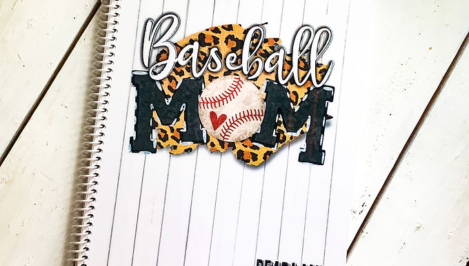 Leopard Baseball Mom
