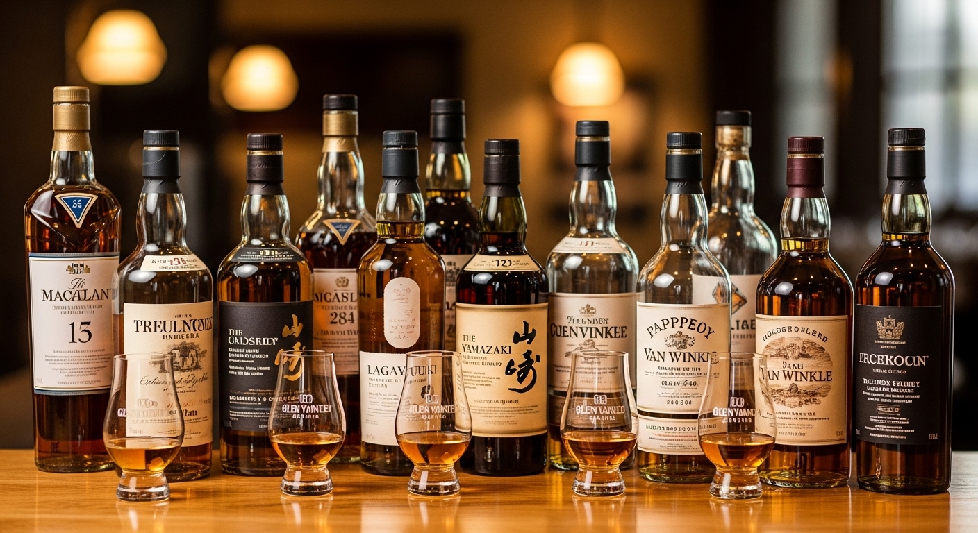 Arranged Food and Objects