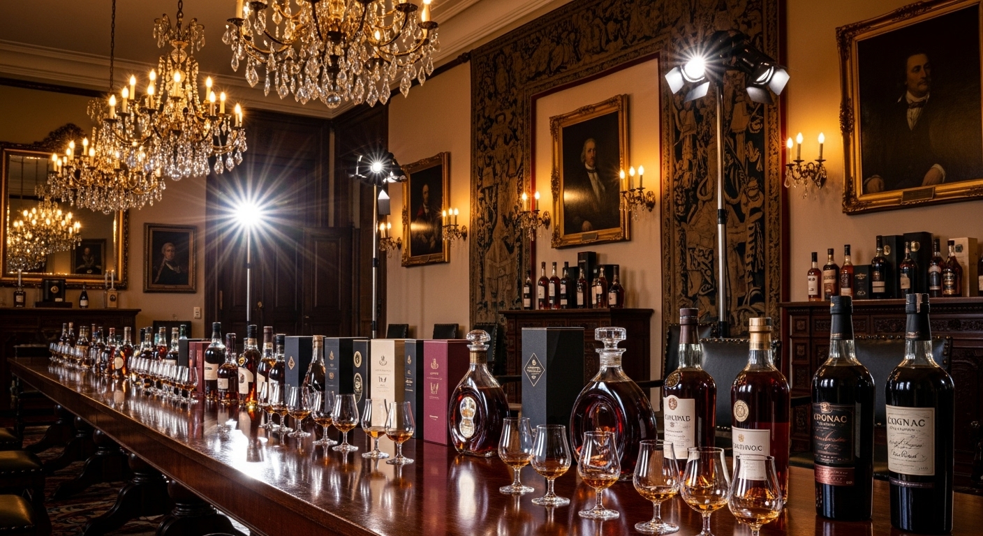 Arranged Food and Objects