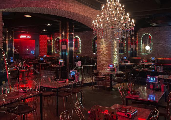 Arranged Food and Objects