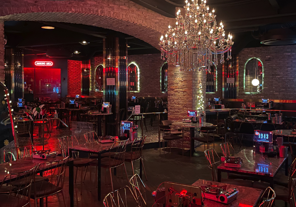 Arranged Food and Objects