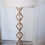 Thumbnail: Gold Quatrefoil Design Floor Lamp