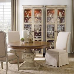 Thumbnail: Sanctuary Two-Door Thin Display Cabinet Dune