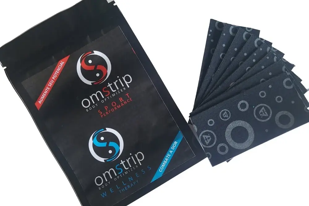 Omstrip Sport Performance | 8 elastic sports patches 10cm x 5cm