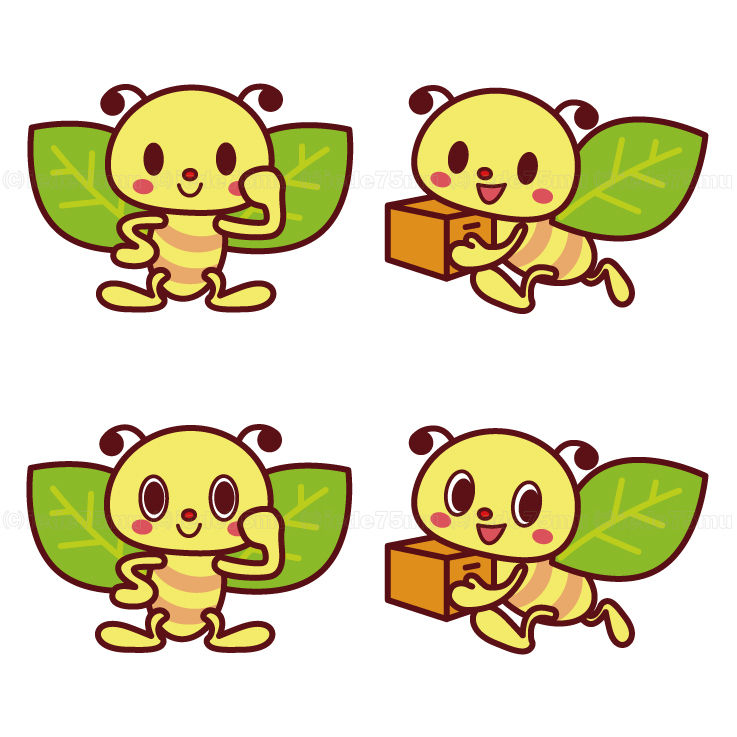 運送会社のキャラクター（Ｂ案／Ｃ案）