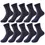 Thumbnail: 10 Pair Men's Bamboo socks Breathable Business Man Socks  Size 39-46