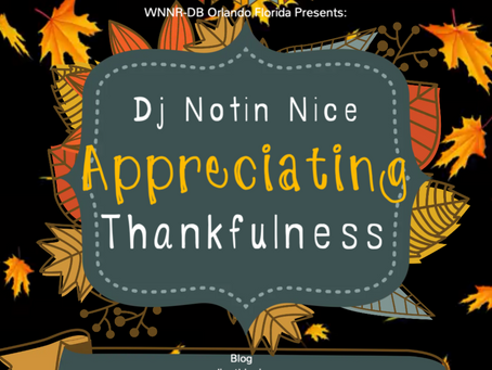 Appreciating Thankfulness