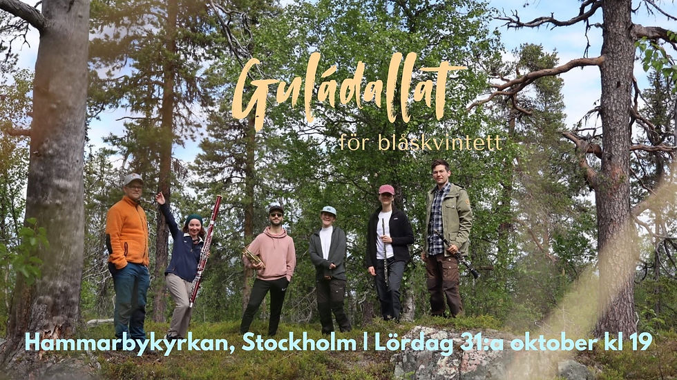 Xenos Quintet spelar Guládallat STOCKHOLM