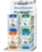 EXPOSITOR SAQUETAS “BENESSERE”