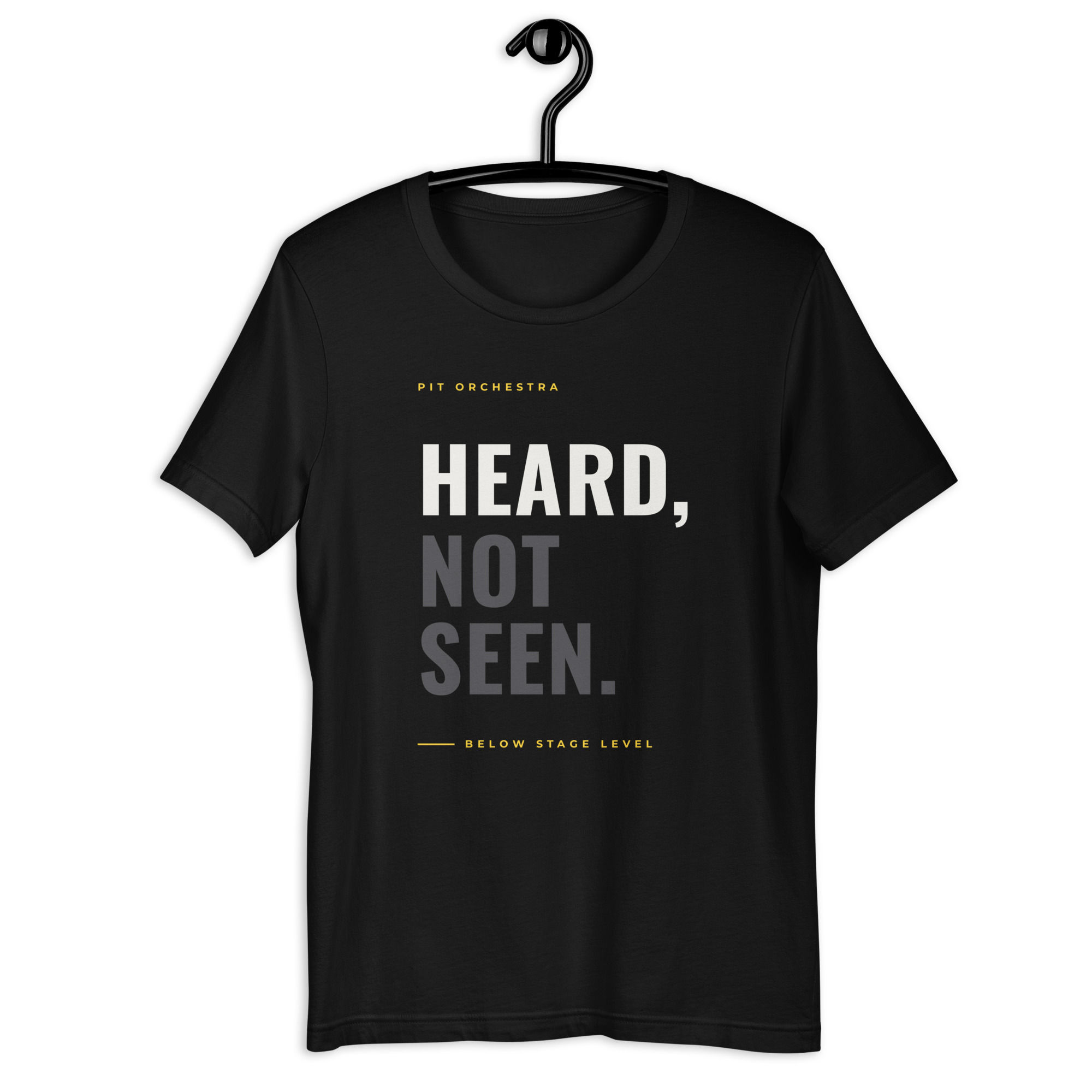Heard, Not Seen Tee