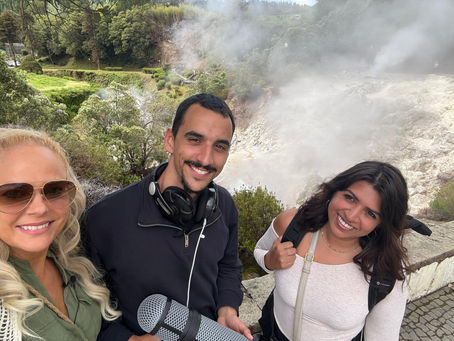 Exploring the Earth's Pulse: A Day at Furnas Hot Springs, Azores.