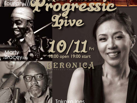 10月11日。BERONICA(京橋)でライブ!