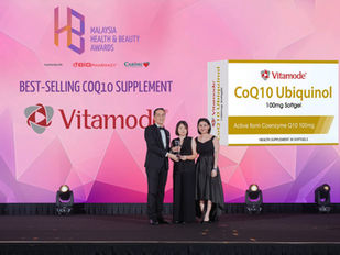 Vitamode® Wins Best-Selling CoQ10 Supplement at the Malaysia Health & Beauty Awards 2026