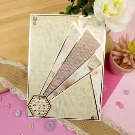 Thumbnail: Nicely Natural & Neutral Hessian - Duo Design Paper Pads By Hunkydory - Craftmania Stock Photo 7