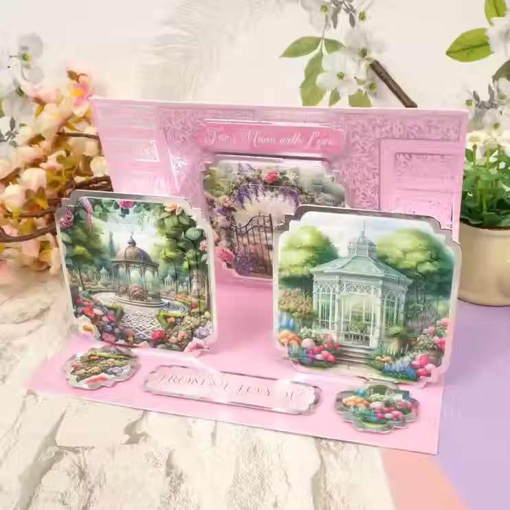 Thumbnail: Garden of Dreams - Square Pocket Pad By Hunkydory - Craftmania Stock Photo 8