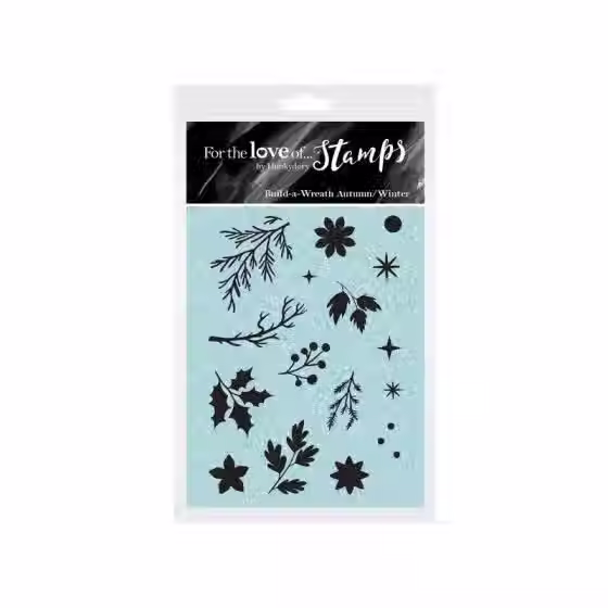 Build-a-Wreath Autumn/Winter - For the Love of Stamps - By Hunkydory - Craftmania Stock Photo 1