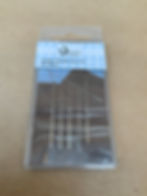 Leather needles - size 3 & 5  - 5pk - Stock Photo