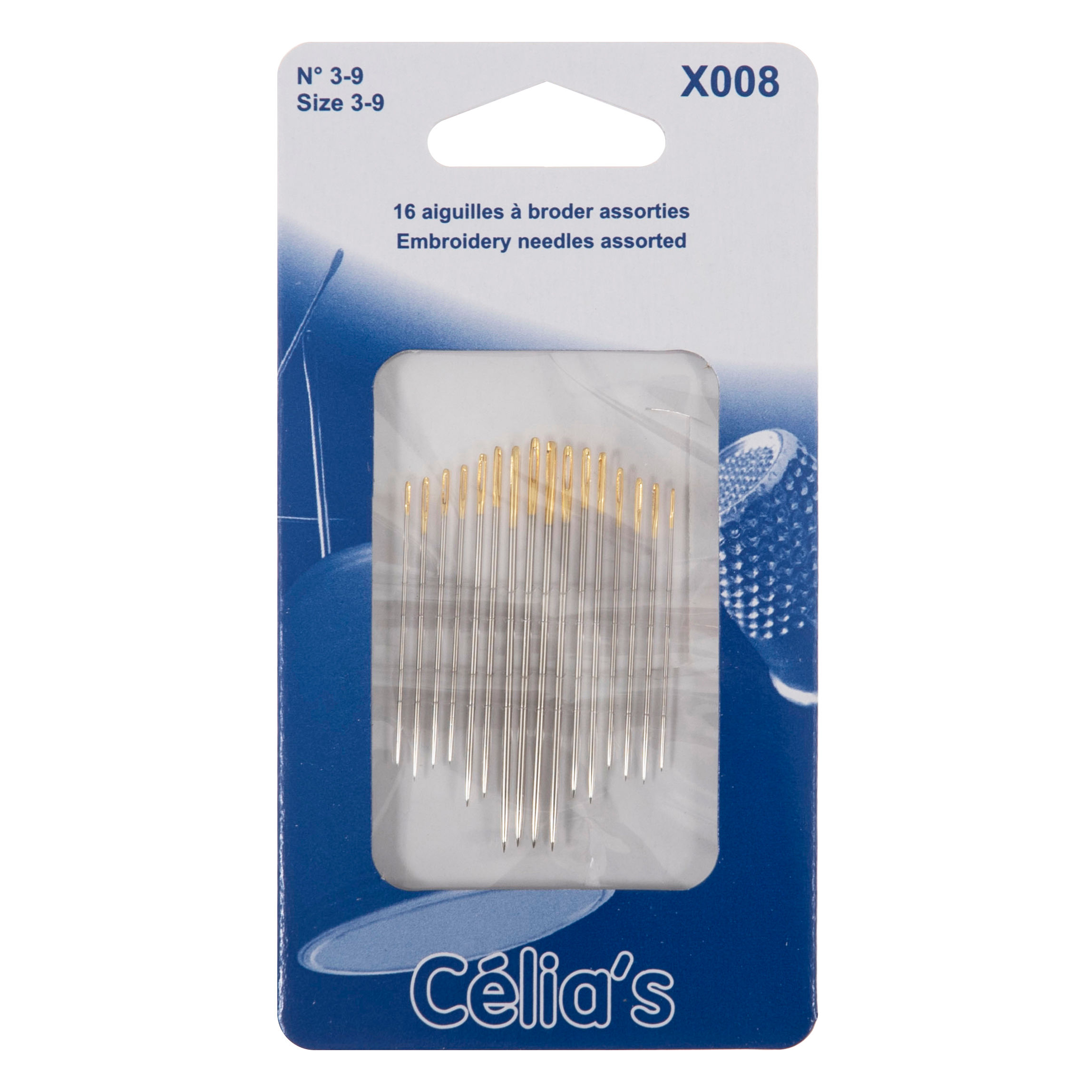 Embroidery - Hand Sewing Needles By Celia's - Craftmania Stock Photo 1