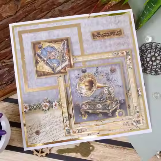 A Note to Say... Luxury Topper Set By Hunkydory - Craftmania Stock Photo 2