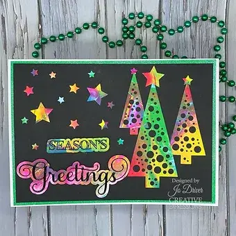 Thumbnail: Season's Greetings Craft Die By Sue Wilson - Craftmania Stock Photo 4